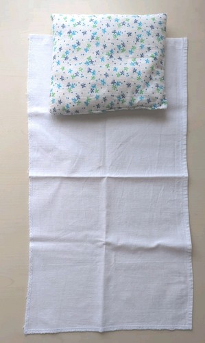 Puppen bett set - bett, kissen