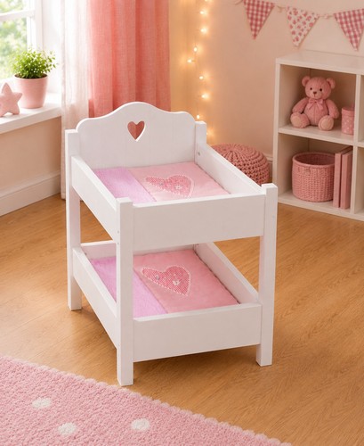 Puppenbett aus holz von - puppenbett, roba