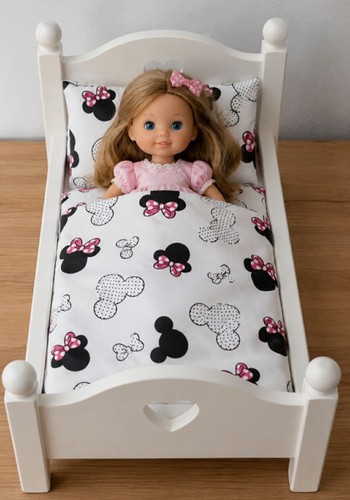 Puppenbettwäsche puppenbett - puppenbettwäsche,
