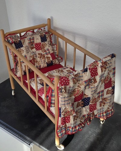 Puppenbett himmelbett auf - himmelbett,