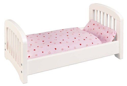 Goki puppenbett holz weiß - puppenbett,,