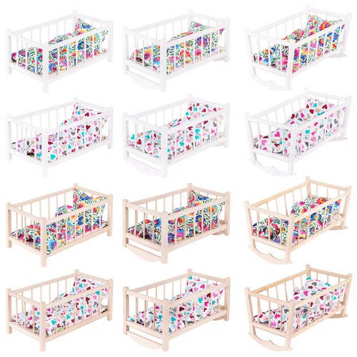 Puppenwiege bett retro - puppenwiege,