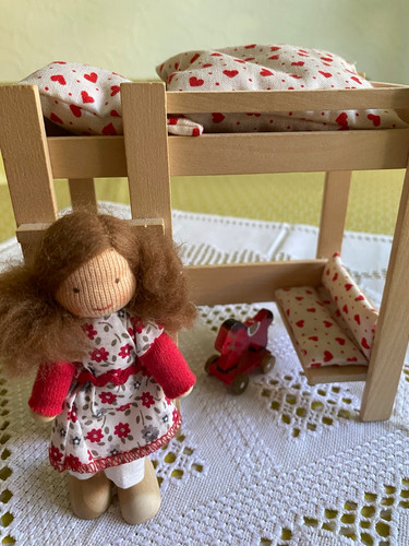 Puppenhaus miniatur etagenbett - puppenhaus,