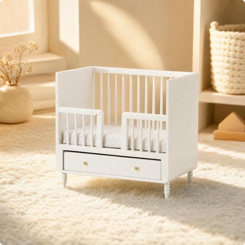 Miniatur neugeborenenbett - miniatur,